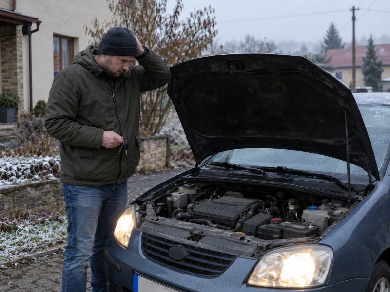 Jak poznat slabou autobaterii před zimou: 7 příznaků, že vás auto může nechat stát
