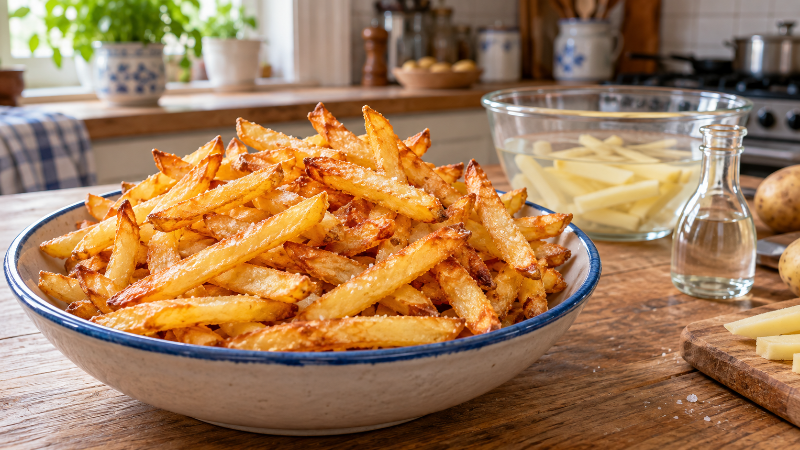 Křupavé hranolky jako z restaurace: Pomůže obyčejný ocet