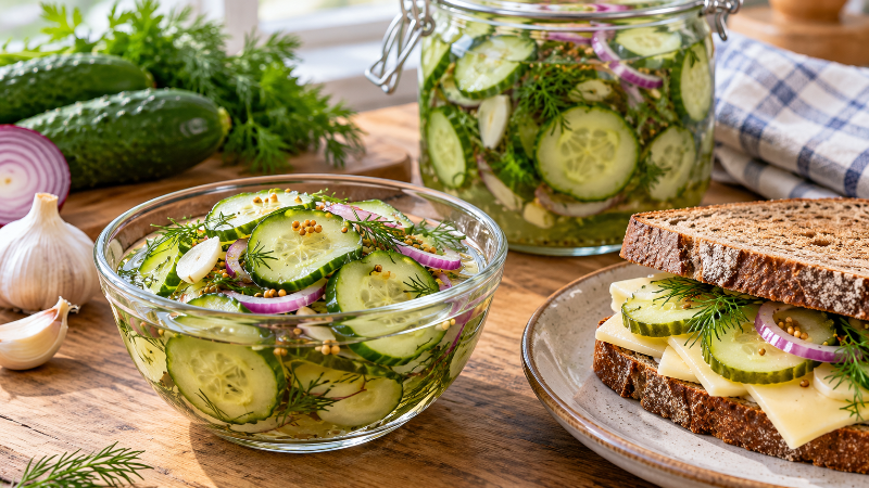 Jak připravit domácí pickles