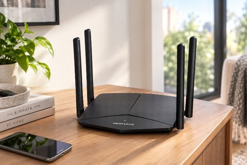 Nový router Mercusys MR78X nabízí Wi-Fi 6 a pokročilé funkce správy sítě