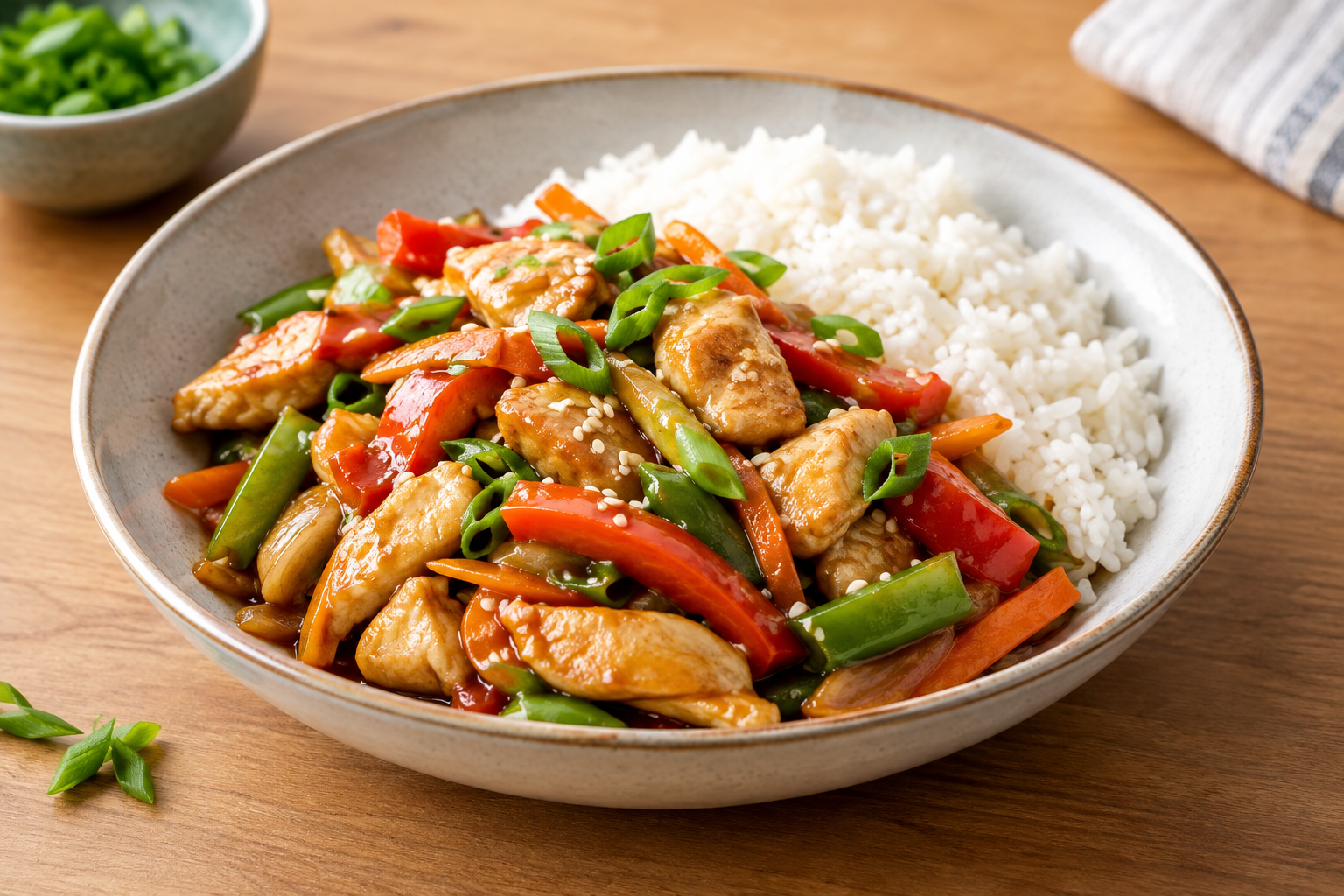 Jak na kuřecí čínu s rýží: Domácí verze oblíbeného rychlého jídla