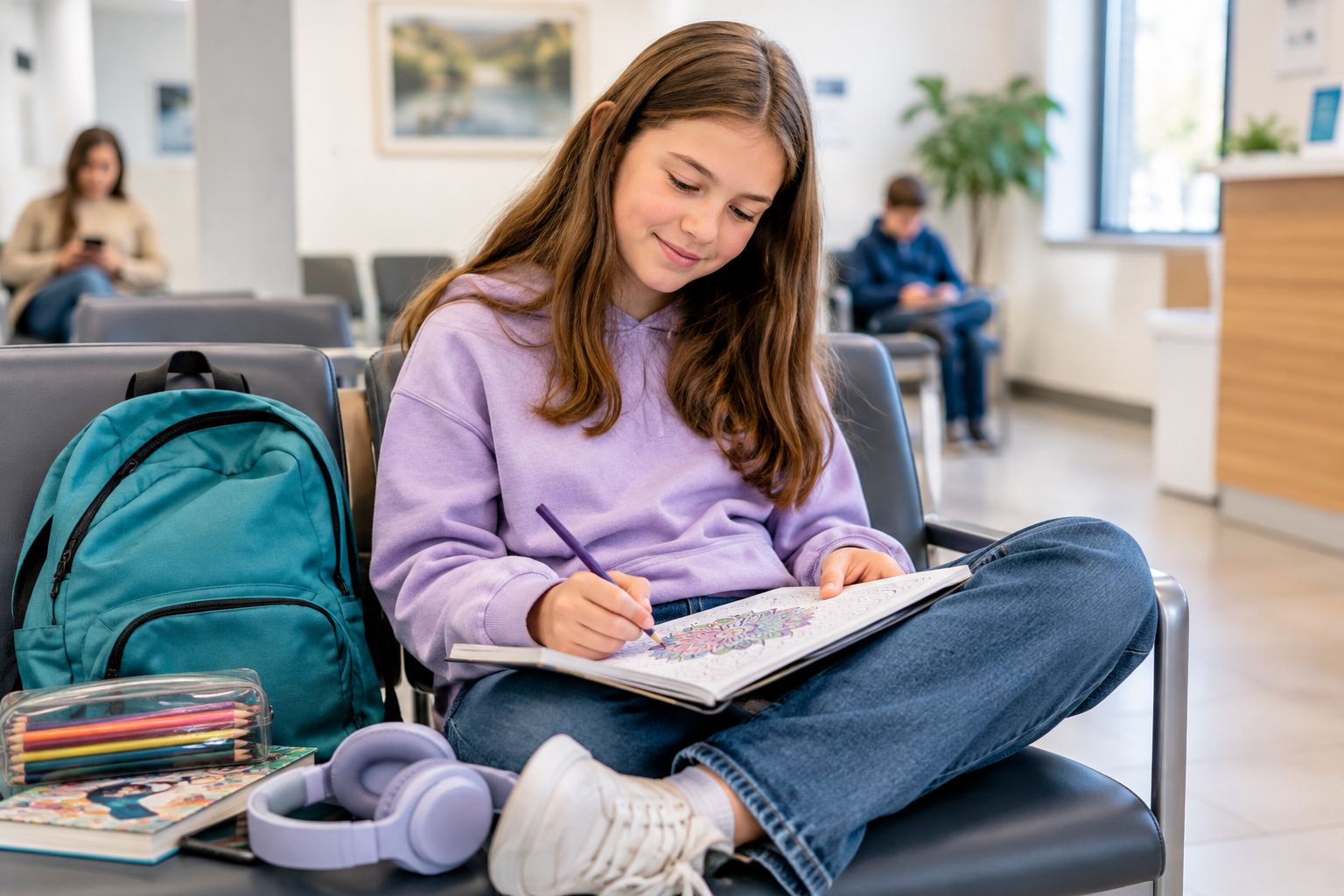 Jak zabavit staršího školáka (10–12 let) při čekání v ordinaci nebo na úřadě