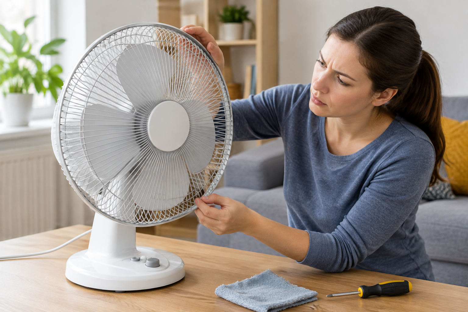 Proč elektrický ventilátor vydává při provozu drnčivý zvuk a co bezpečně zkontrolovat jako první