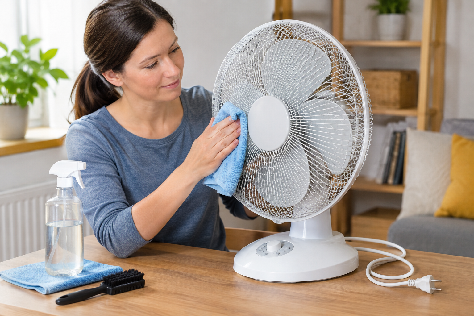 Jak připravit elektrický ventilátor na delší dobu bez používání