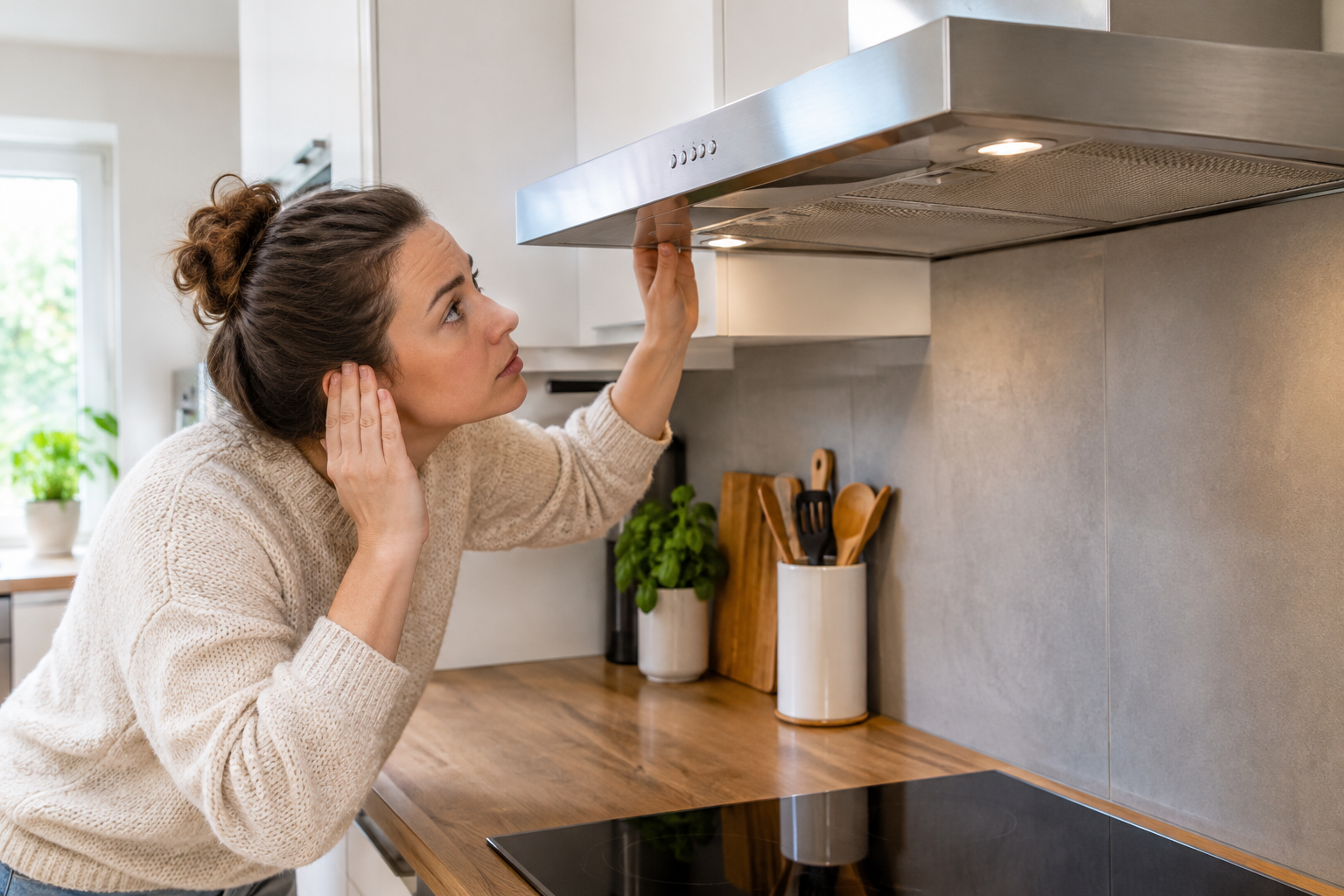 Kuchyňská ventilace vydává nový zvuk: co nejdříve bezpečně ověřit